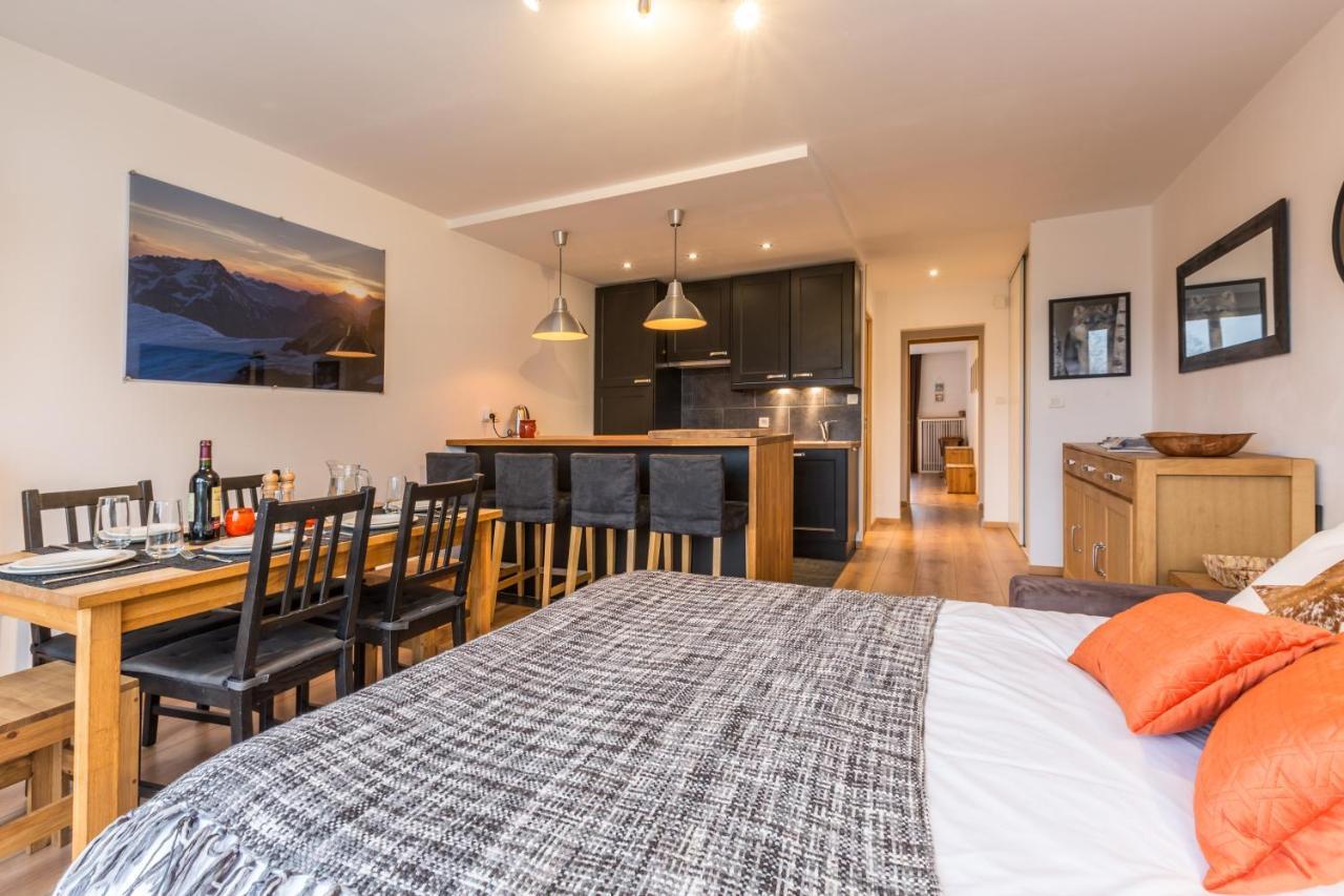 Apartment Periades - Central Chamonix Incredible Mountain Views Exterior foto